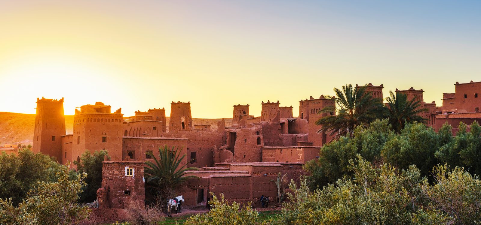 Marrocos ao entardecer