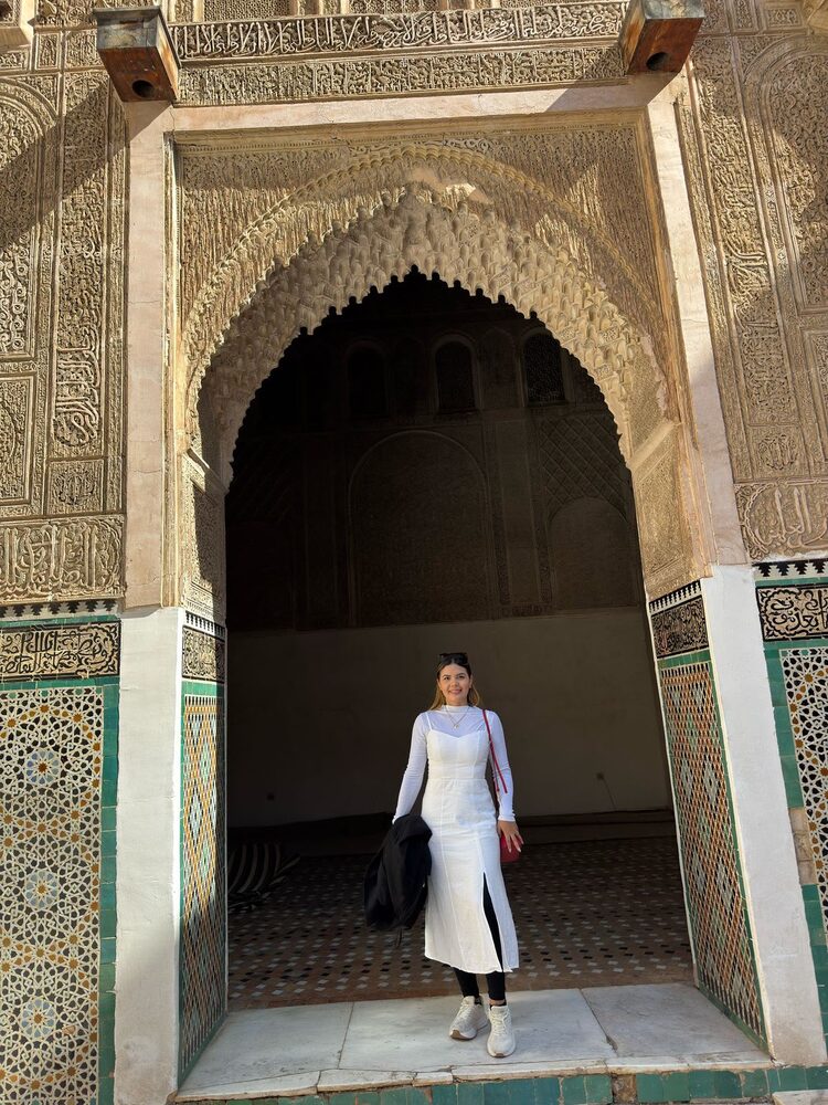 Nossos viajantes conhecendo o Marrocos - arquitetura de Fez
